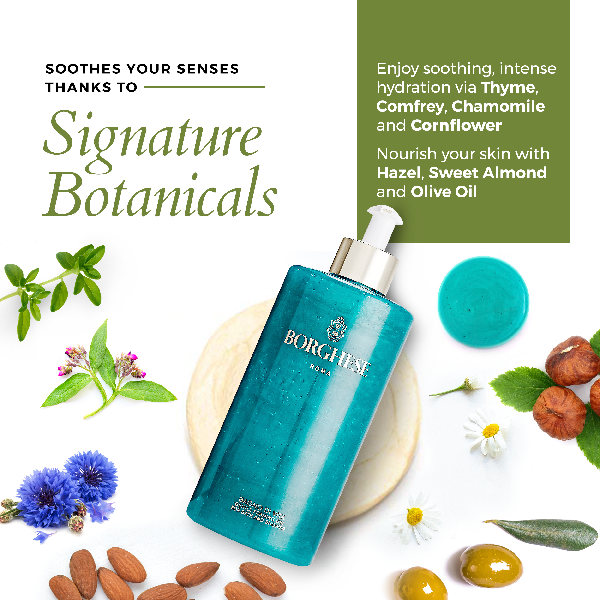 香草礦物泡泡沐浴啫喱