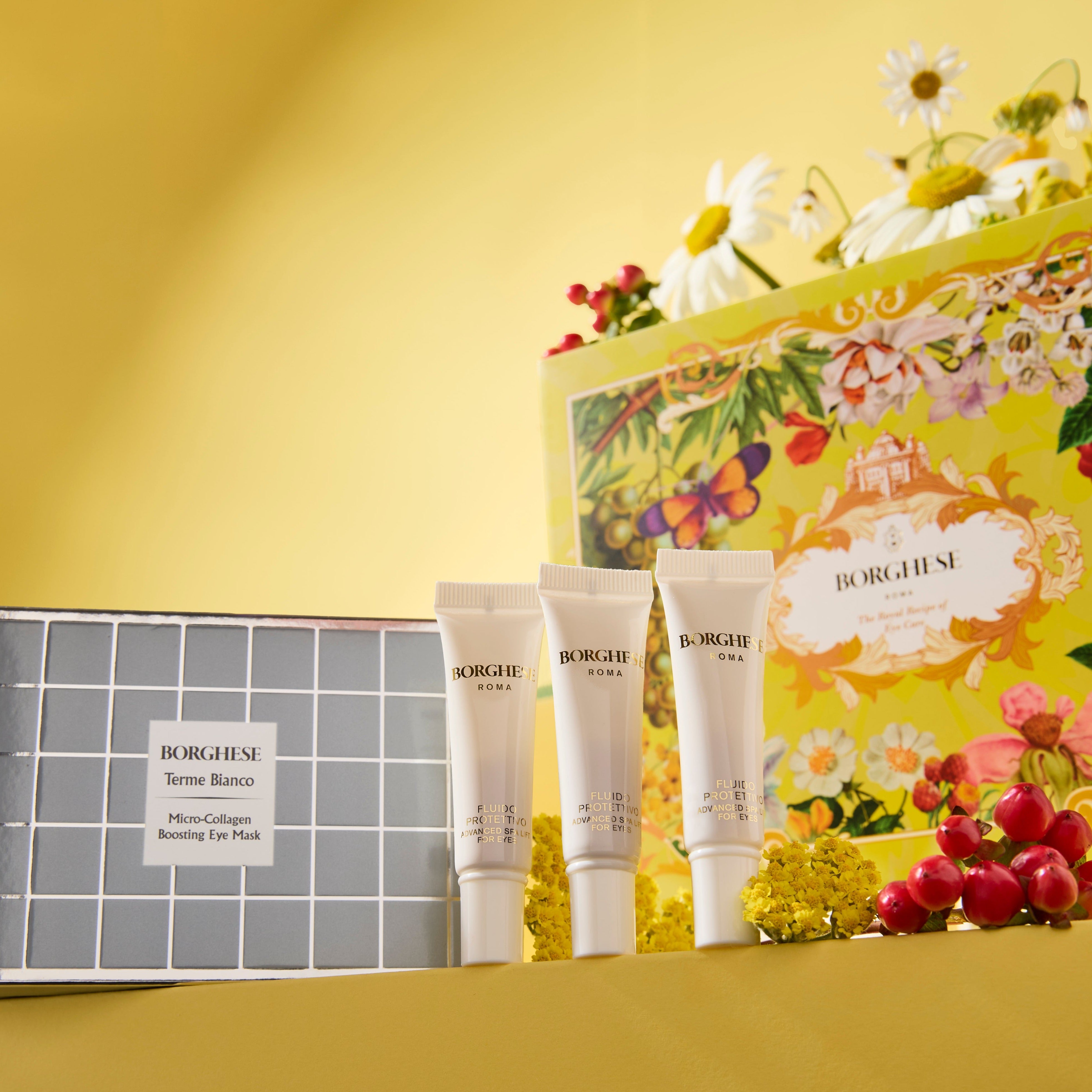 全新3重膠原豐富精華眼部護理套裝