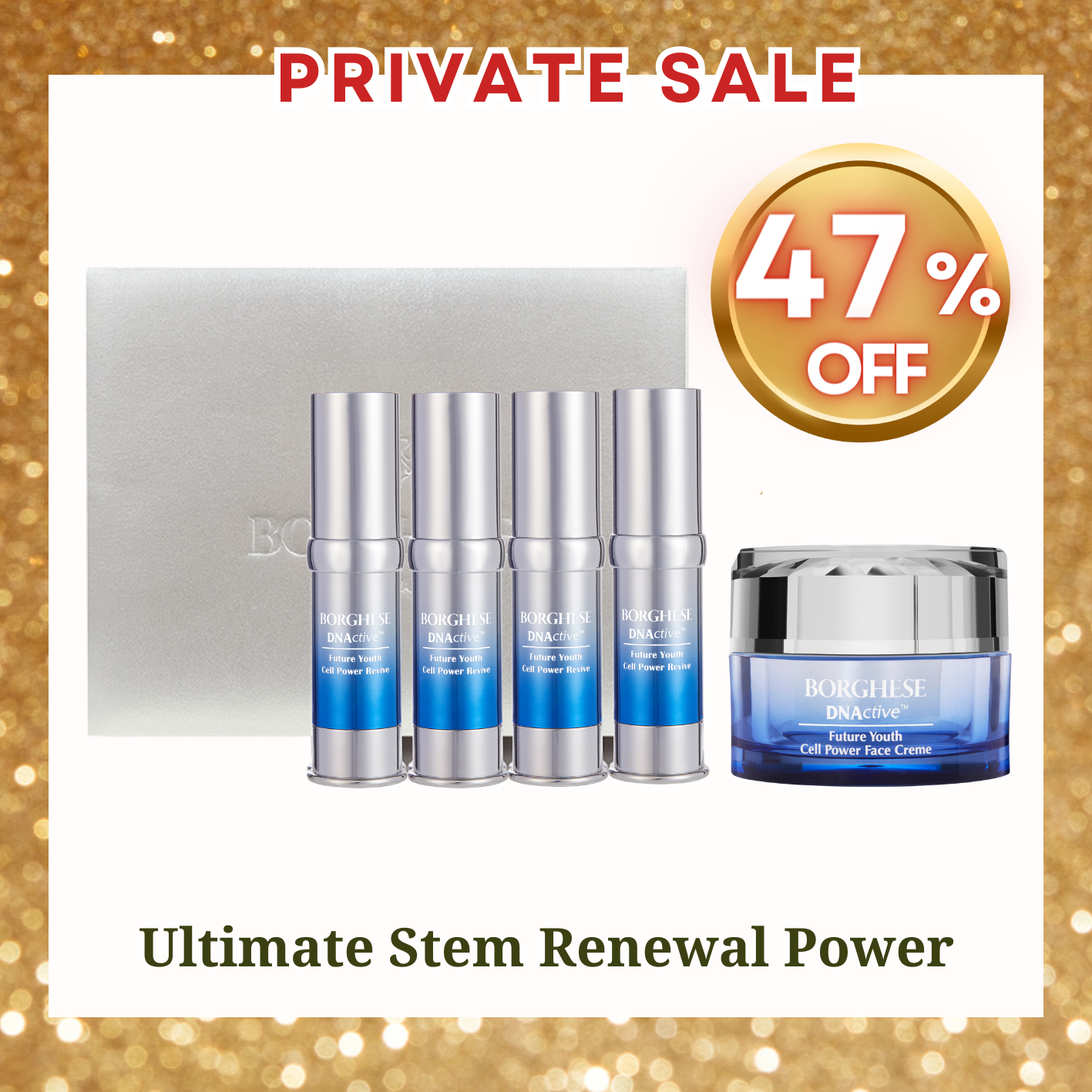 【Private Sale】DNActive™ Future Youth Cell Power Revive & Cream Set