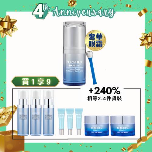 【4th Anniversary】DNActive Future Youth Cell Power Eye Cream Set